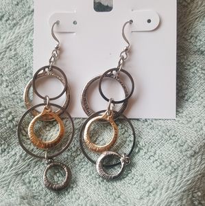 *NWT* Charter Club Earings Silver/Gold tone